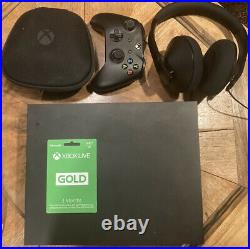Xbox One X 1TB+Elite Control, Wireless Control, Headset With Mic, Live Gift Card