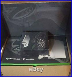 Xbox One X 1TB Platinum Limited Edition Taco Bell Bundle Elite Controller & Live