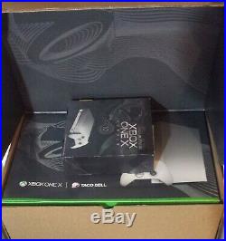 Xbox One X 1TB Platinum Limited Edition Taco Bell Bundle w Elite Controller Live