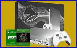 Xbox One X 1tb Taco Bell platinum edition and white elite controller bundle