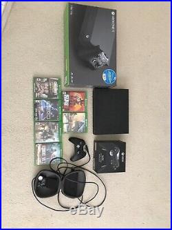 Xbox One X + 6 Games And Elite Controller