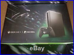 Xbox One X ECLIPSE Taco Bell Console Bundle with Elite Series 2 Controller NIB