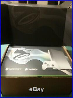 Xbox One X Platinum Limited Taco Bell Edition with Elite Wireless Controller 1TB