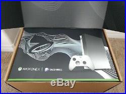 Xbox One X Platinum Taco Bell Limited Ed. Bundle BRAND NEW 1tb Elite Controller