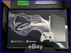 Xbox One X Platinum Taco Bell Limited Edition with Elite Controller