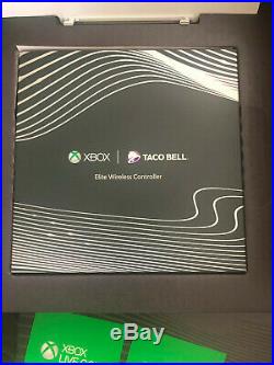 Xbox One X Platinum Taco Bell Special Edition with Elite Wireless Controller