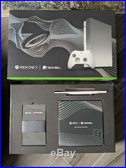 Xbox One X Taco Bell Edition WithElite Wireless Controller & 3mo Live & Game Pass