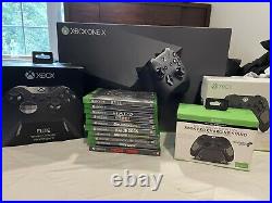 Xbox One x console elite controller storage drive Recon controller and games