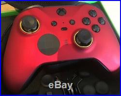 Xbox one elite controller series 2 Custom Red Gold