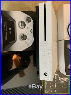 Xbox one s + Xbox 360 + Xbox One Elite Controller + Xbox One S Controller +
