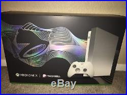 Xbox one x platinum Taco Bell addition with elite remote control and bundle