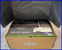 Xbox one x platinum limited edition 1tb white elite controller white stand